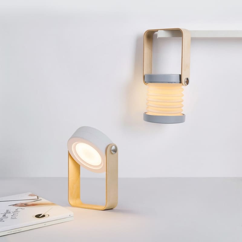 LED Table Lamp with Handle Reading Light