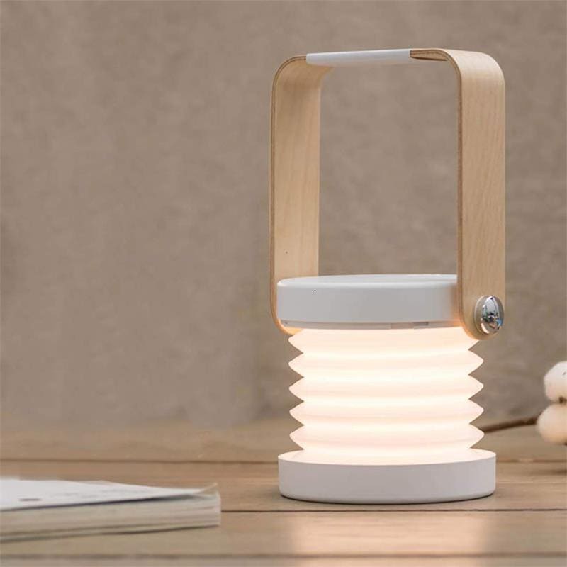LED Table Lamp with Handle Reading Light