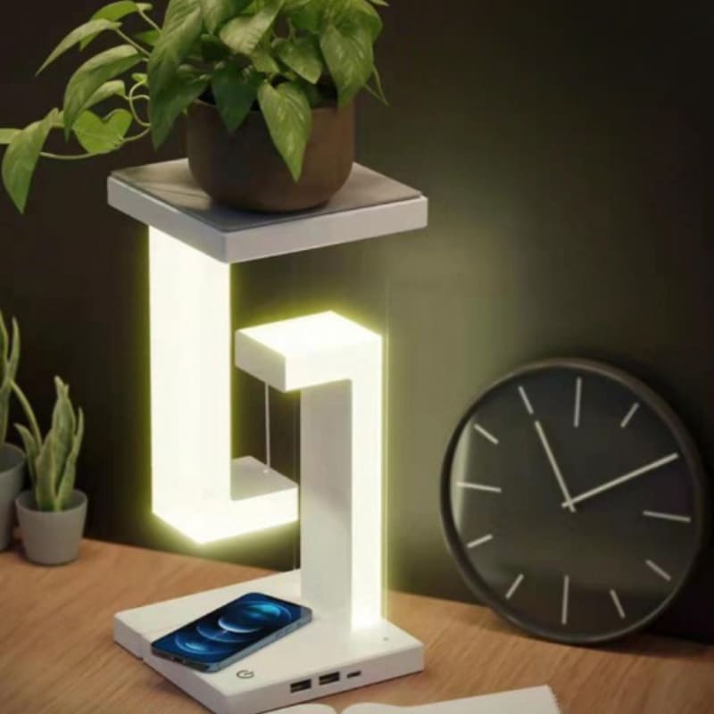 Table Lamp + Inductive Charger for iPhone Samsung