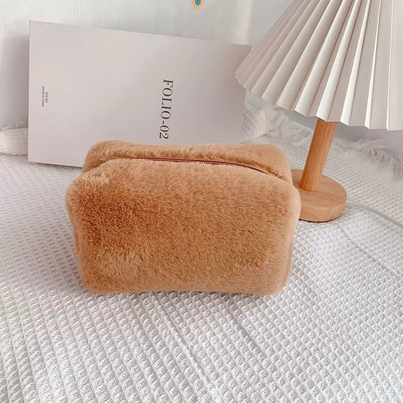 Women's Toiletry Bag Small Makeup Bag Cotton