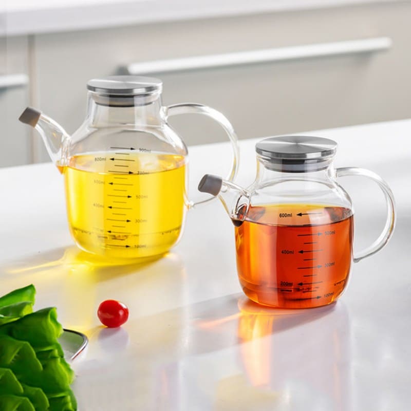 Glass Olive Oil and Vinegar Dispenser 1 Piece