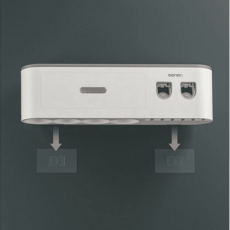 Toothbrush Holder Dispenser with Drawer and Cups