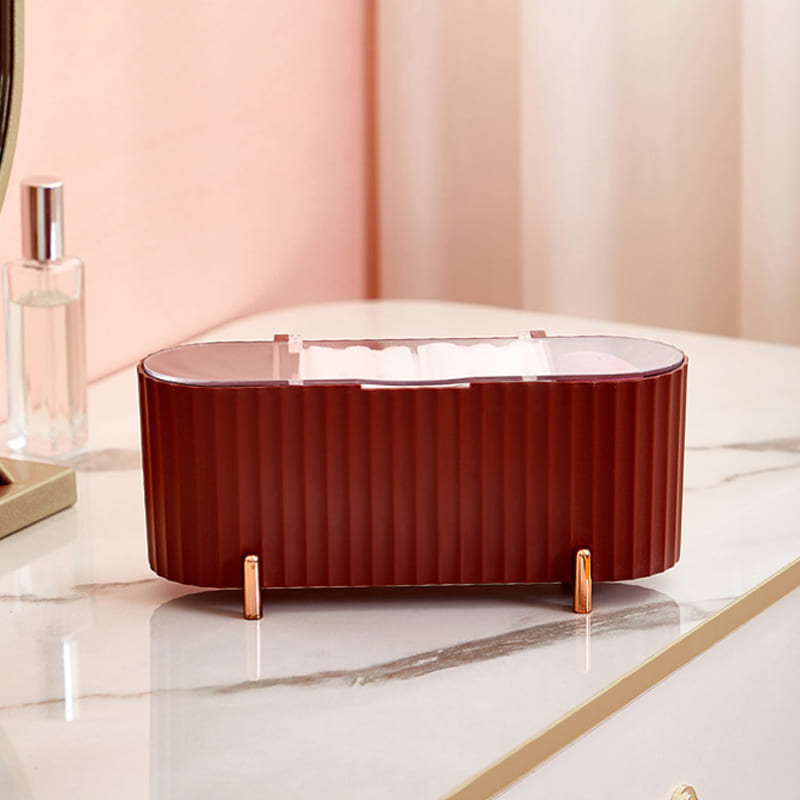 Luxury Makeup Sponge and Cotton Decorative Holder