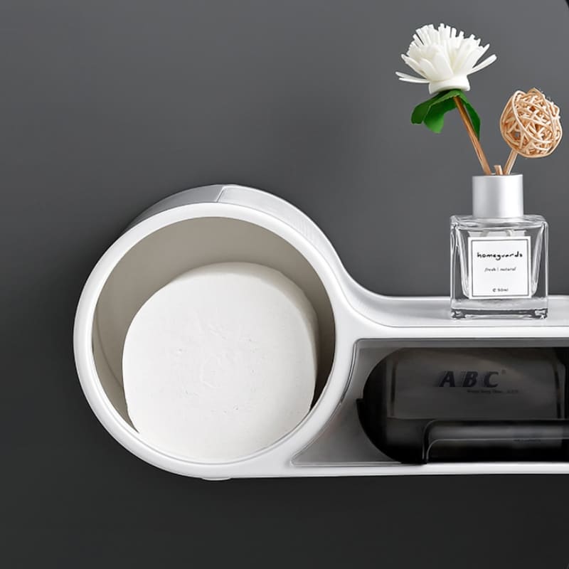 Toilet Paper Holder with Drawer