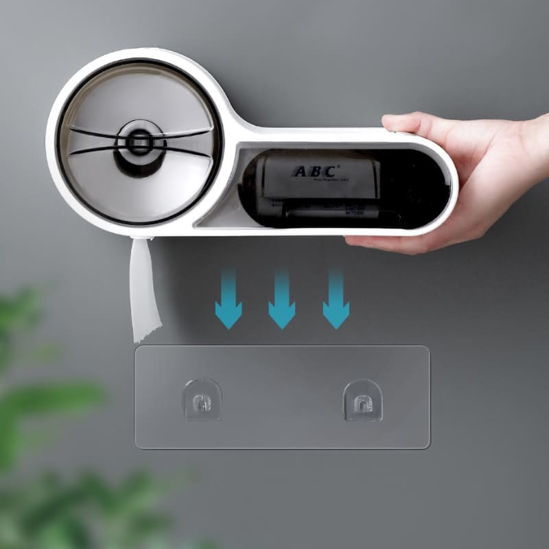 Toilet Paper Holder with Drawer