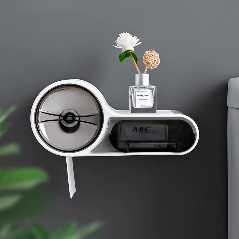 Toilet Paper Holder with Drawer