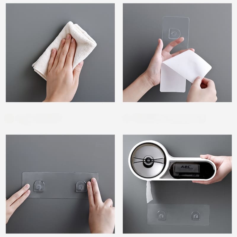 Toilet Paper Holder with Drawer
