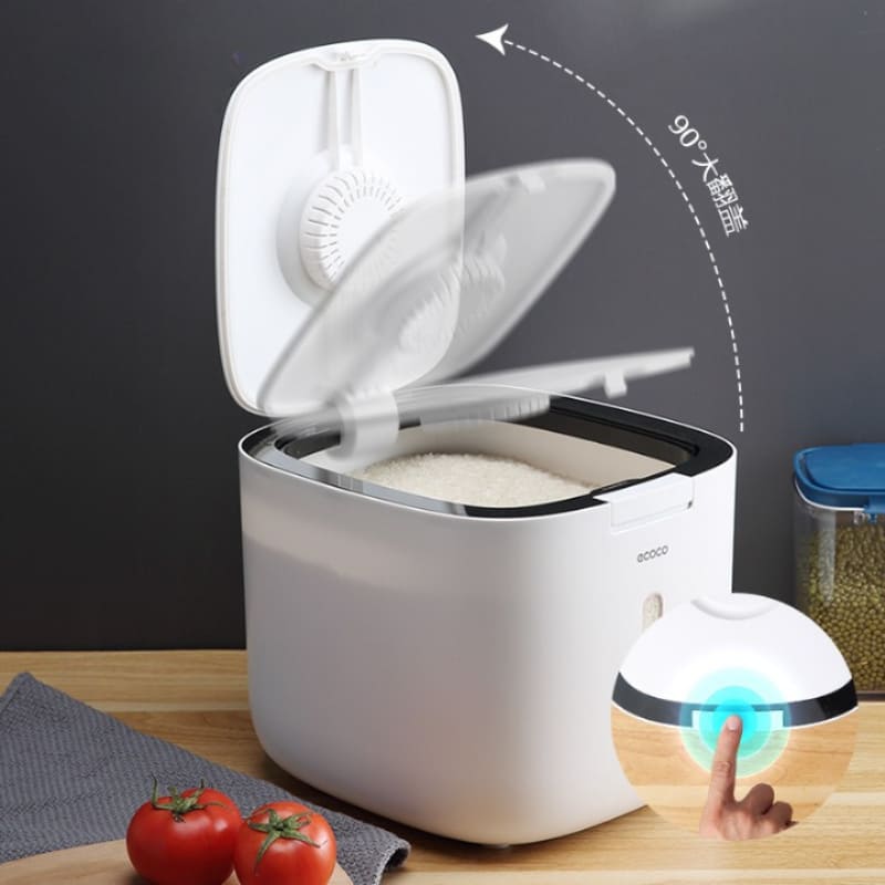 Automatic Food Storage Container with Lid