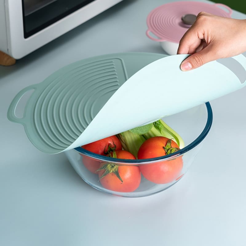 Universal Foldable Silicone Microwave Cover