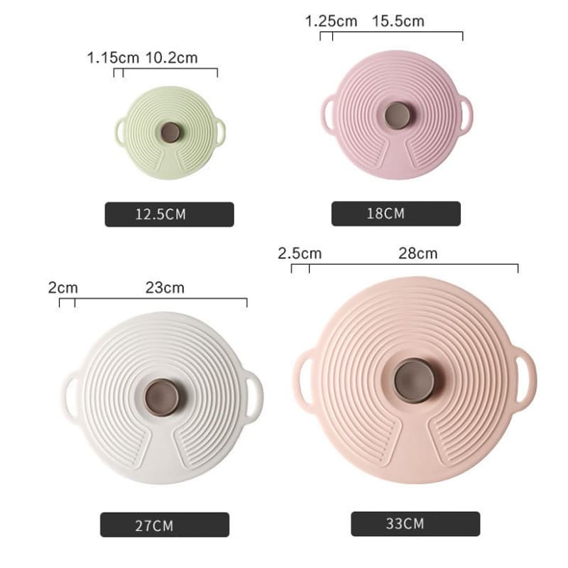 Universal Foldable Silicone Microwave Cover