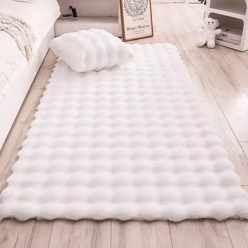 Plush Shaggy Rug Non-Slip Room Carpet