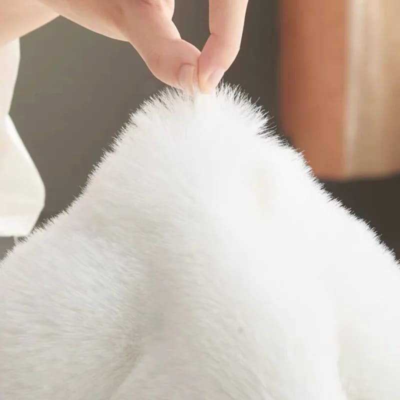 Plush Shaggy Rug Non-Slip Room Carpet