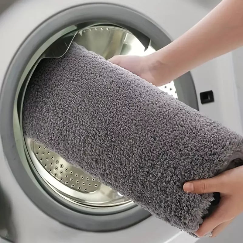 Plush Non-slip Absorbent Bathroom Rug