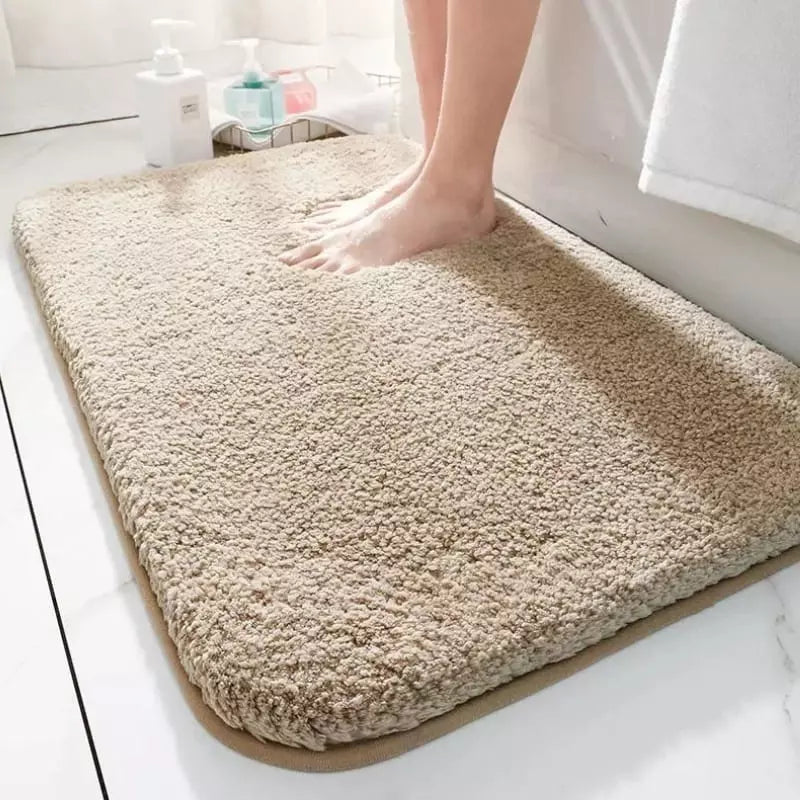 Plush Non-slip Absorbent Bathroom Rug