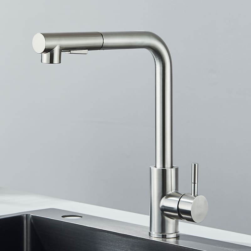 Gourmet Kitchen Faucet Retractable 360° Single Handle