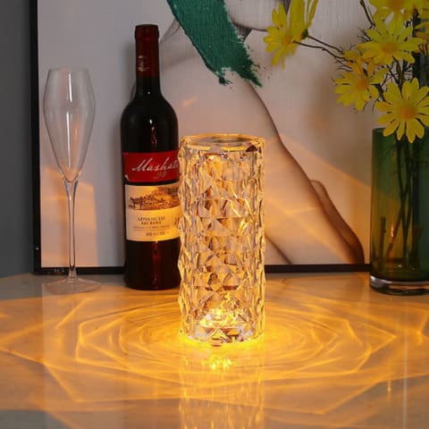 Wireless LED Table Lamp with 3-16 Colors Premium Rose™