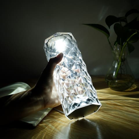 Wireless LED Table Lamp with 3-16 Colors Premium Rose™