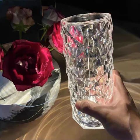 Wireless LED Table Lamp with 3-16 Colors Premium Rose™