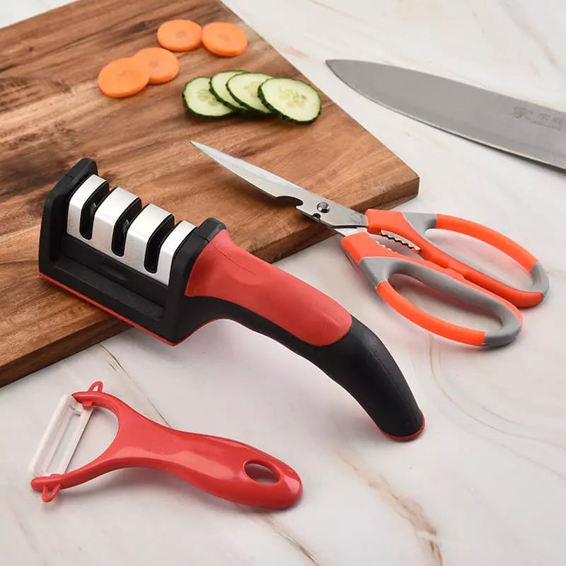 Manual Knife Sharpener 3-Level