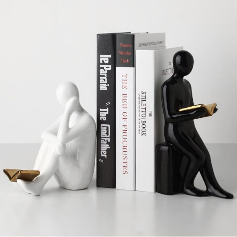 Bibliocanto Ceramic Decorative Bookend