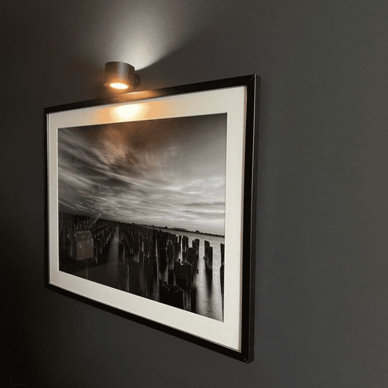 Wireless Indoor LED Bifocal Wall Sconce