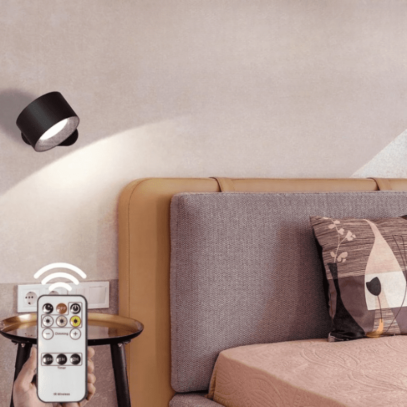 Wireless Indoor LED Bifocal Wall Sconce