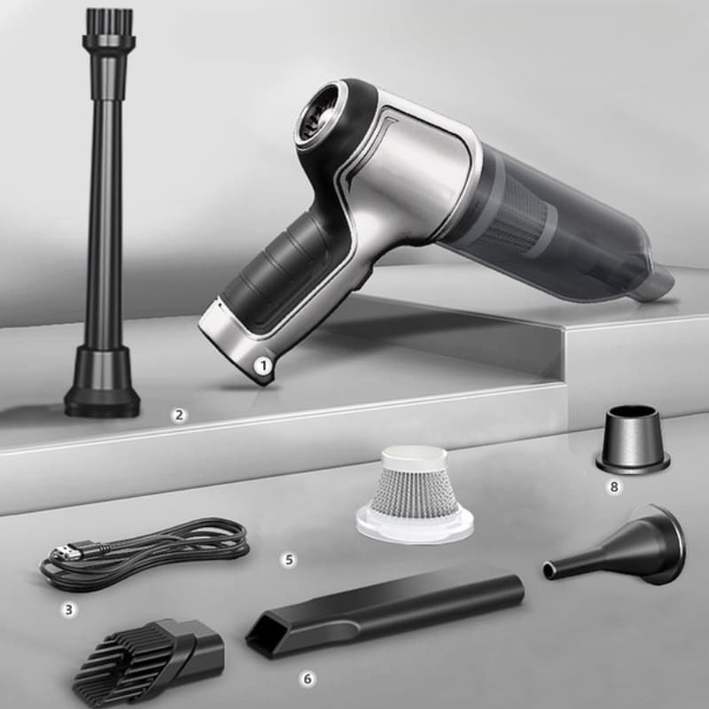 Multifunctional Portable Dust Vacuum with Suction and Wind