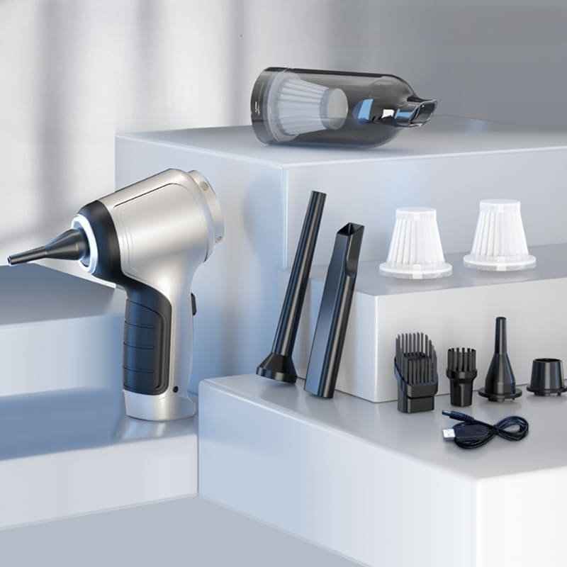 Multifunctional Portable Dust Vacuum with Suction and Wind