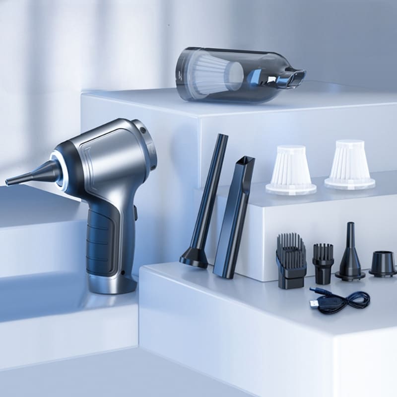 Multifunctional Portable Dust Vacuum with Suction and Wind