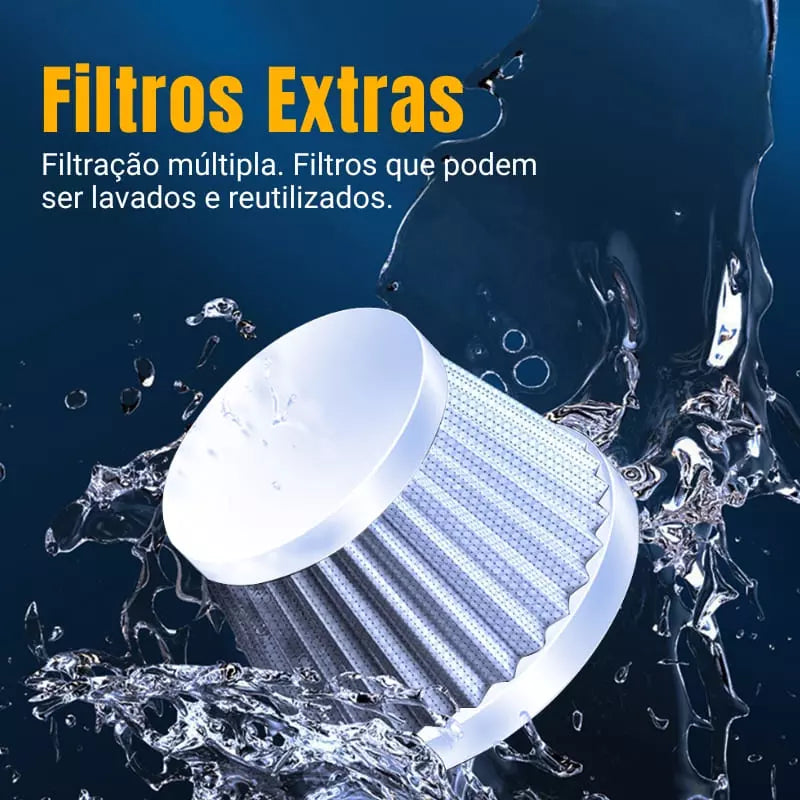 Multifunctional Portable Dust Vacuum with Suction and Wind