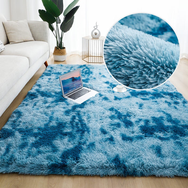 Livora Doormat Rug - Blue Mix
