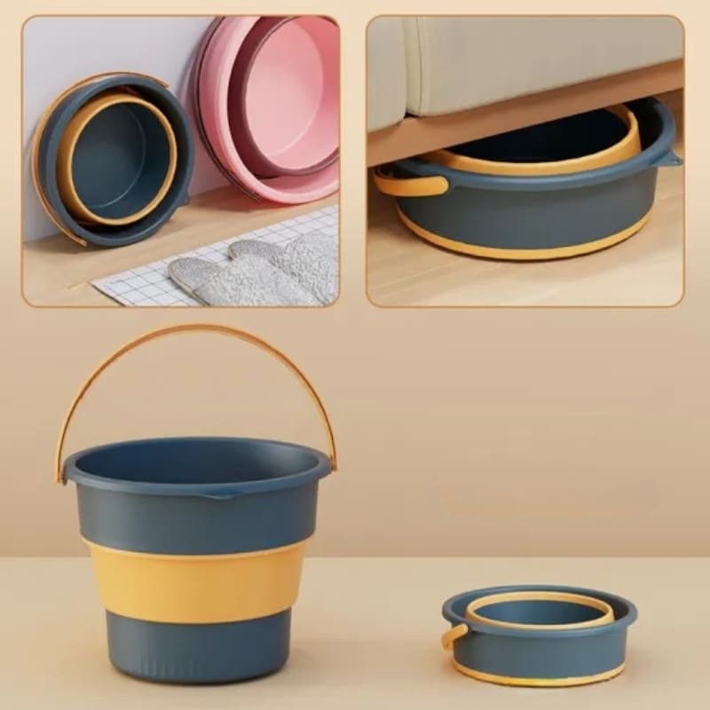 Retractable Bucket with Handle Foldable Bucket 10L/17L