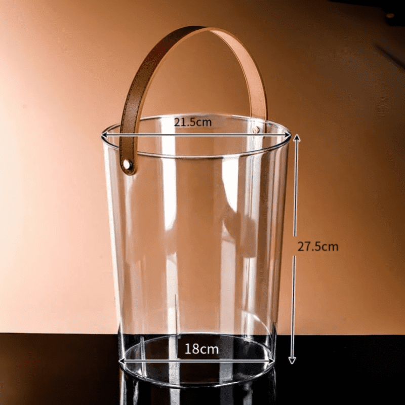 Acrylic Ice Bucket Beer Champagne Bar at Home