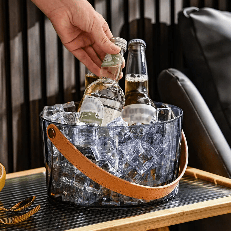 Acrylic Ice Bucket Beer Champagne Bar at Home