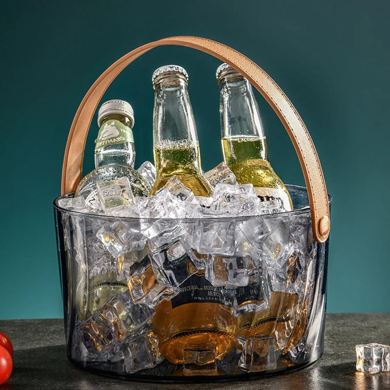 Acrylic Ice Bucket Beer Champagne Bar at Home
