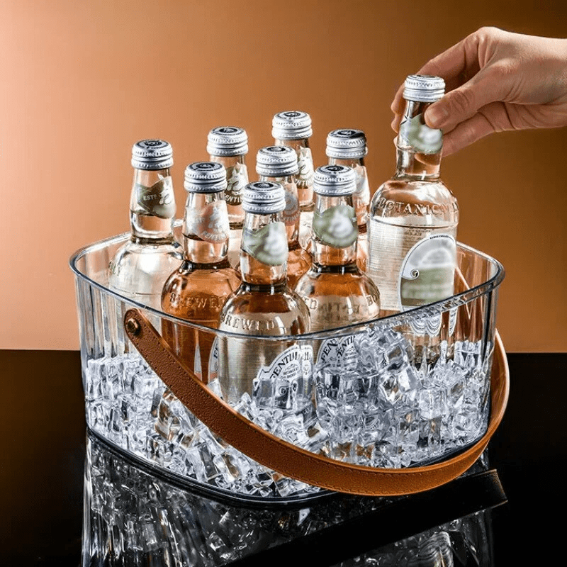 Acrylic Ice Bucket Beer Champagne Bar at Home