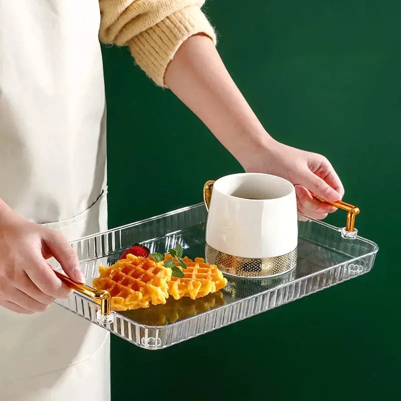 Multifunctional Snack Tray with Storage Containers