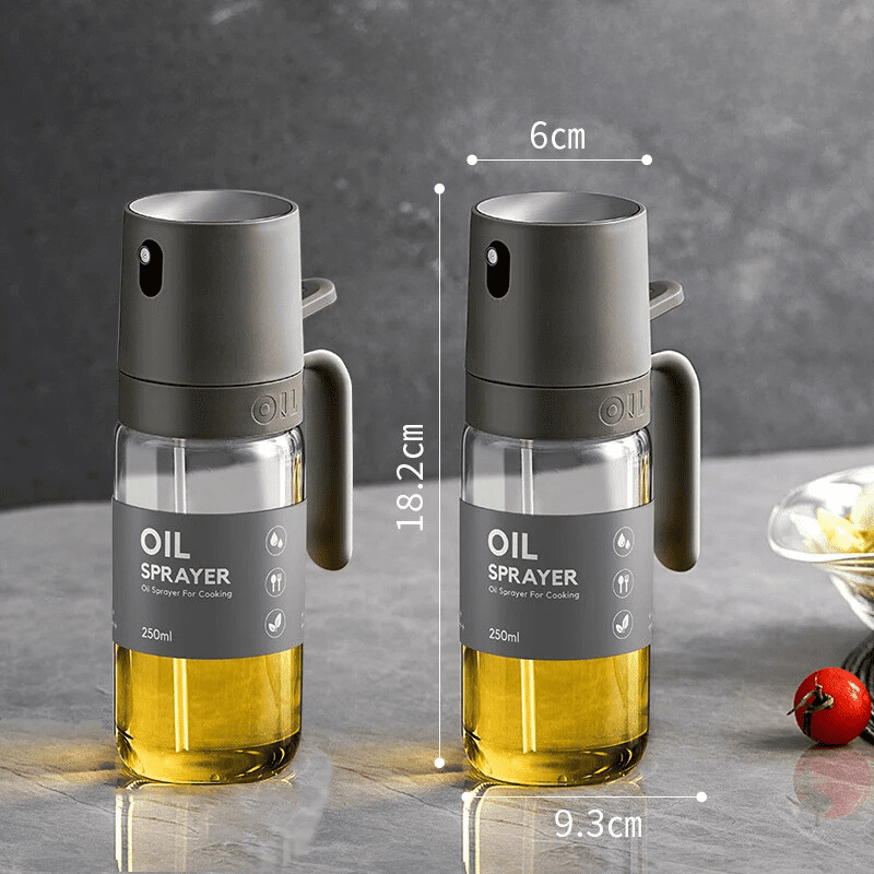Olive Oil Sprayer with Olive Oil and Vinegar Dispenser