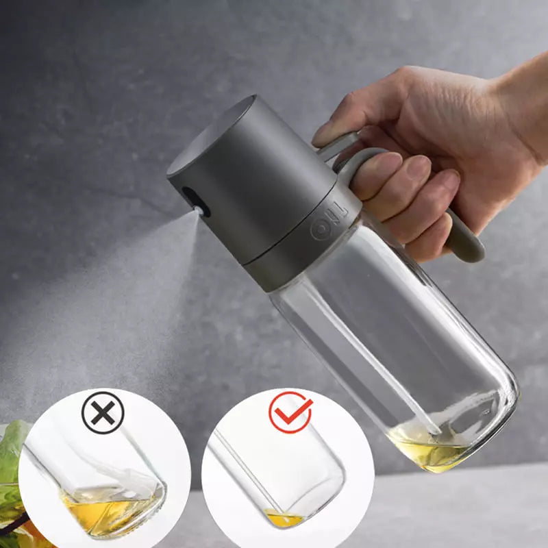 Olive Oil Sprayer with Olive Oil and Vinegar Dispenser