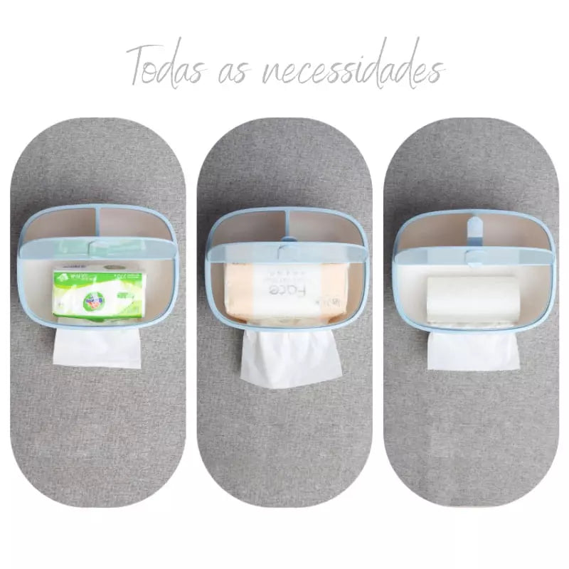Multifunctional Wet Wipe Box and Card Holder