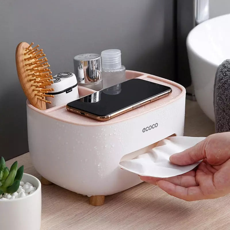 Multifunctional Wet Wipe Box and Card Holder