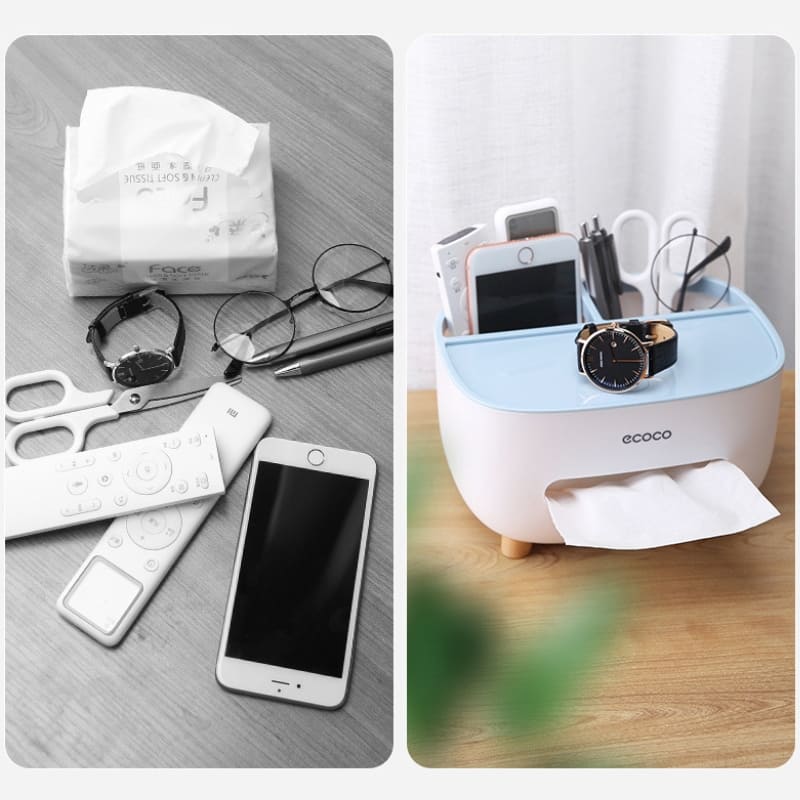Multifunctional Wet Wipe Box and Card Holder