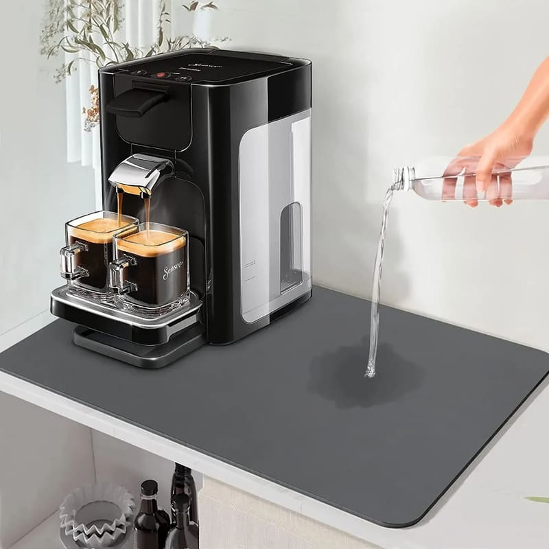 Coffee Corner Non-Slip Absorbent Rug Polished Housie