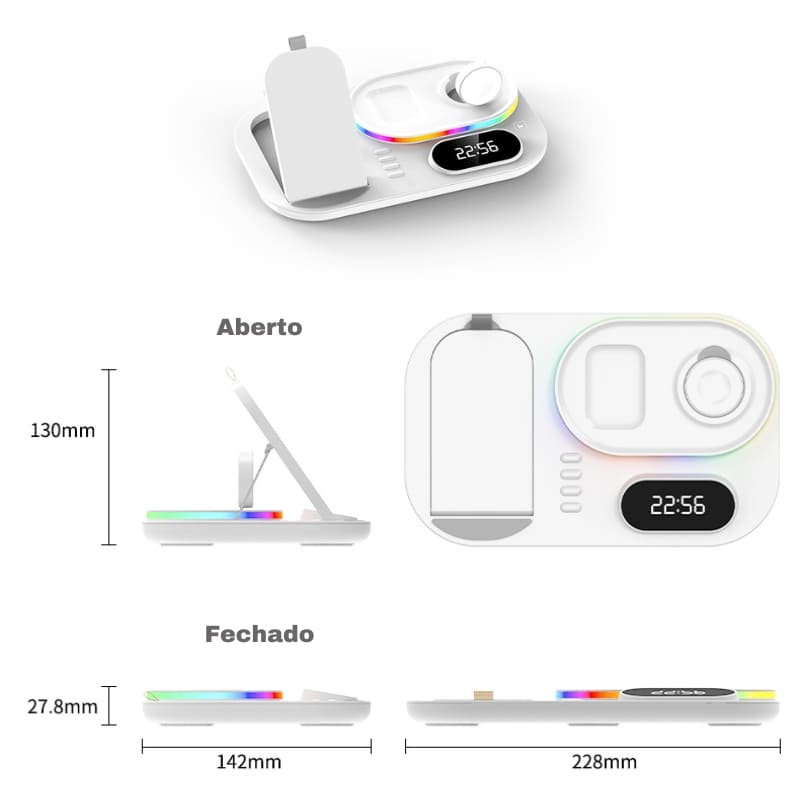 Wireless Induction Charger for iPhone/Samsung/Huawei