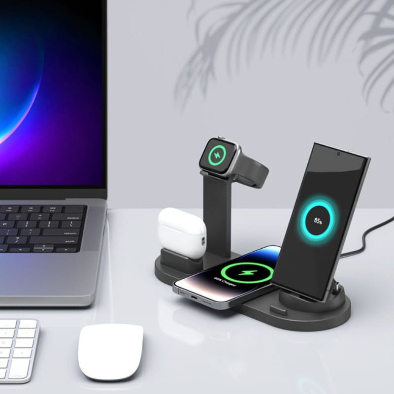 Multifunctional Wireless Induction Charger for iPhone and Samsung