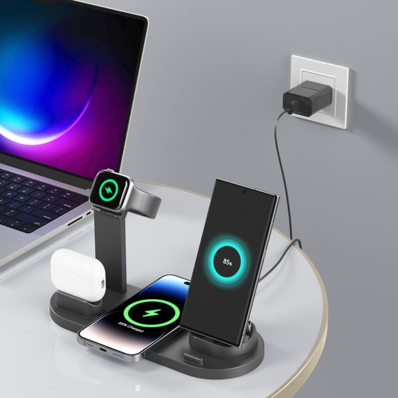 Multifunctional Wireless Induction Charger for iPhone and Samsung