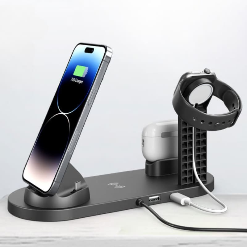 Multifunctional Wireless Induction Charger for iPhone and Samsung