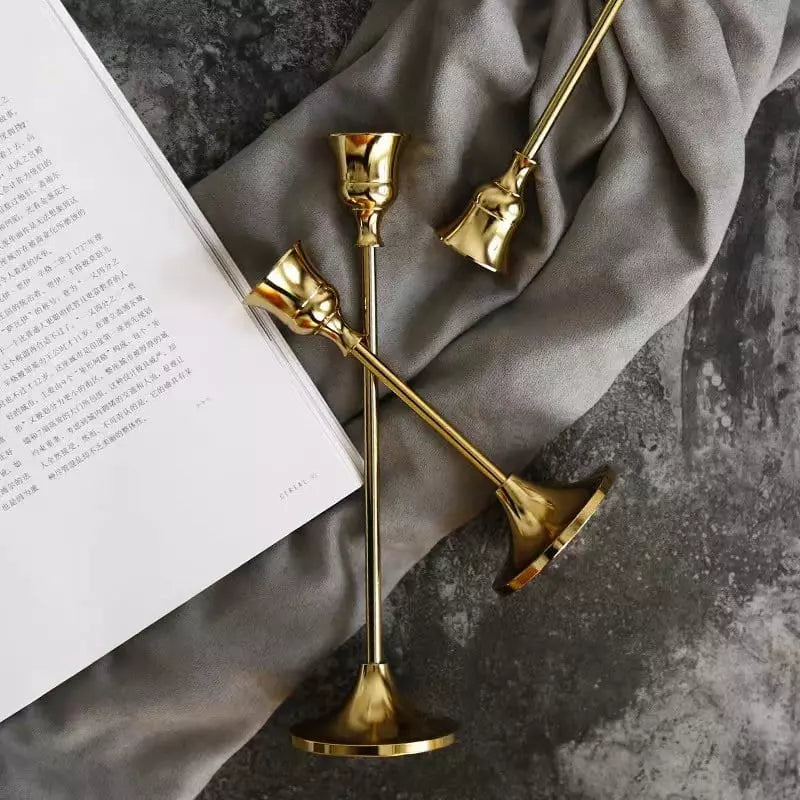 Retro Decorative Candle Holder Stand Polihousi