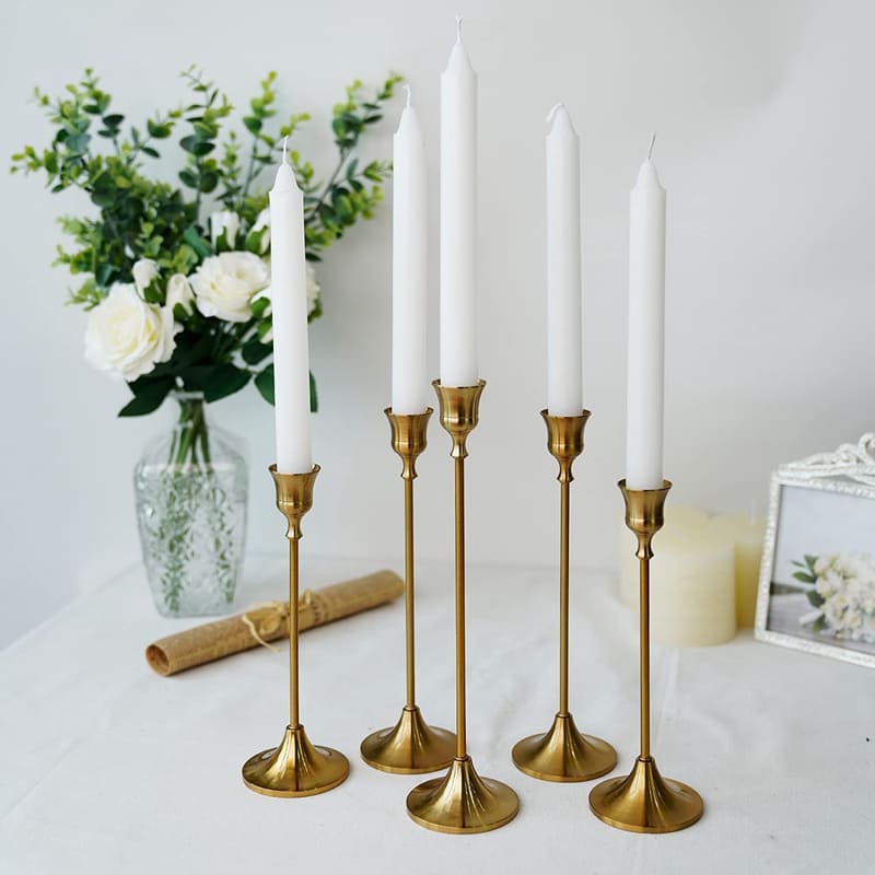 Retro Decorative Candle Holder Stand Polihousi