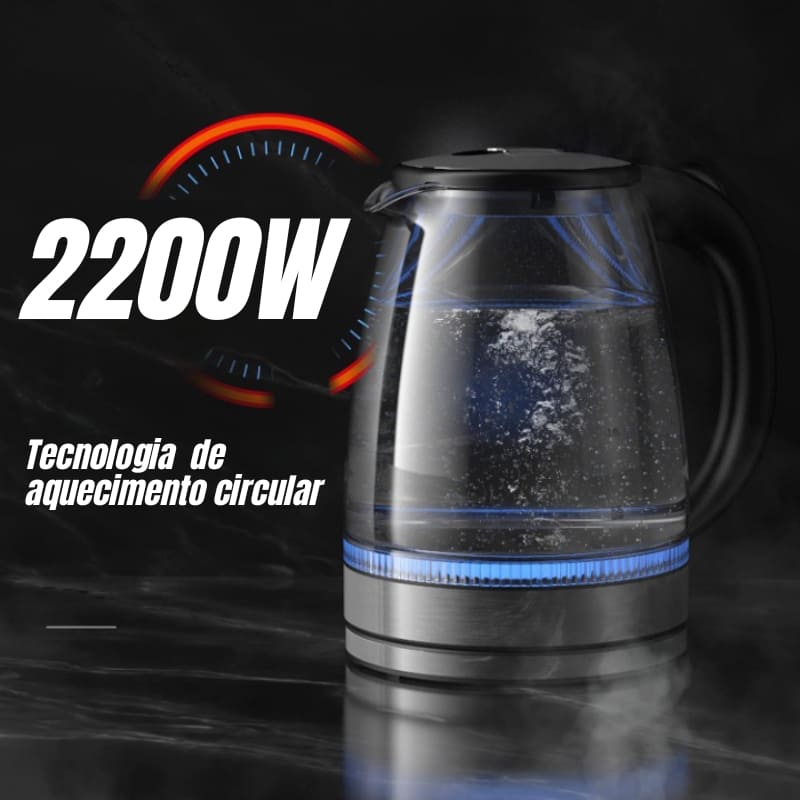 2L Borosilicate Electric Kettle 110v/220v